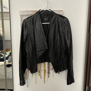 Leather jacket